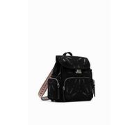 Desigual Damen Back_ BACK SUMMER DANDELION HA 2000, Schwarz, Einheitsgröße EU