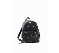 Desigual Damen Back_fresia_mombasa BACK FRESIA MOMBASA MINI 2000 BLACK, Schwarz, Einheitsgröße EU