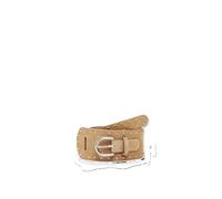 Desigual Damen Belt_cowtach Suede Gürtel, braun, 90 cm