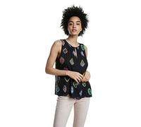 Desigual Damen Blus_Julie Bluse, per Pack Schwarz (Negro 2000), Small (Herstellergröße: S)