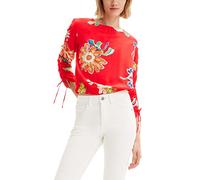 Desigual Damen Blus_landi 3000 Blouse, Rot, XL EU