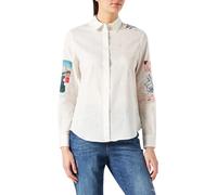 Desigual Damen Bluse „Kioto Heart“ - Weiß 22SWCW28 GR. M