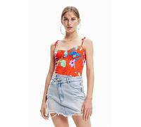 Desigual Damen Body_marlen 3090 Blouse, Rot, M EU