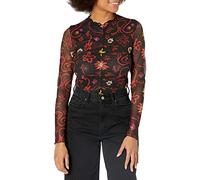 Desigual Damen Body_wendy 2000 Blouse, Schwarz, M EU