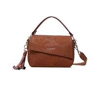 Desigual Damen Bols_deja Vu Phuket Mini Hand Bag, Brown, Einheitsgröße EU