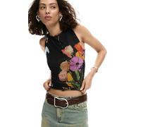 DESIGUAL CANOTTA DONNA NERO