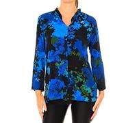Desigual Damen CAM_Ancona Hemd, Blau (Azur Agate 5026), Small (Herstellergröße: S)