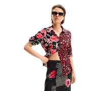 Desigual Damen Cam_milán Blouse, Rot, S EU