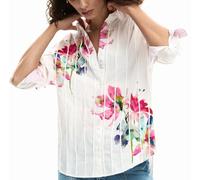 Desigual Damen College T-Shirt, weiß, Large
