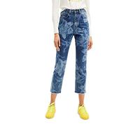 Desigual Damen Denim_antoni, 5053 Denim Medium Wash, Jeans, Blau, 42 EU