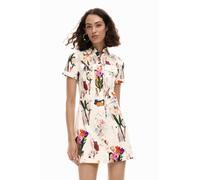 DESIGUAL ABITO CORTO DONNA BIANCO