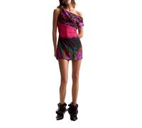 Desigual Damen Fuxia Beattl Kleid, rot, Small