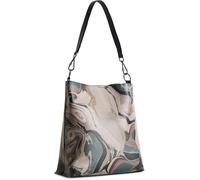 Desigual Damen „Inca Bu“ - Braun mit Camouflage-Muster 22WAXPB1 Handtasche