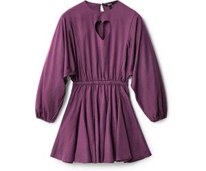 Desigual Damen Kleid - Violettes Minikleid mit Herz-Ausschnitt 22WWVW313003 GR. M