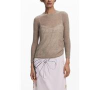 Desigual Damen Langes Kleid Weiß 25WWVK25 - Größe: XS