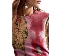 DESIGUAL MAGLIA DONNA ROSA