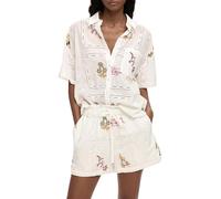 Desigual Damen Martin T-Shirt, weiß, Medium