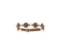 Desigual Damen Nova Camel Gürtel, braun, 85 cm