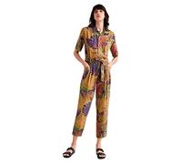 Desigual Damen Pant_Lara Overalls, Grün, M EU