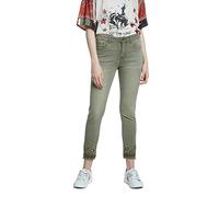 Desigual Damen Pant_Oneil Hose, Grün (Verde Militar 4003), W(Herstellergröße:34)