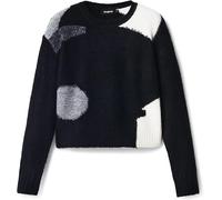 Desigual Damen Pullover - Strickpullover mit geometrischem Design 22WWJF142000 GR. M