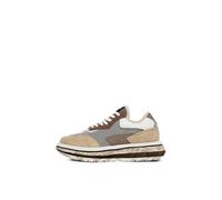 Desigual Damen Shoes 4 Woman Fabric Sneakers Running Sneaker, Brown, 37 EU