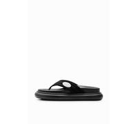 Desigual Damen Shoes_Boat_Thong Sandal, Black, 37 EU