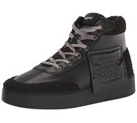 Desigual Damen Shoes_Fancy HIGH Patch 2000 Black Sneaker, 40 EU