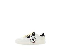 Desigual Damen Shoes_Fancy_Mickey Sneaker, White, 39 EU