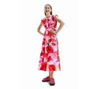 Desigual Damen Sommerkleid Tulip-Lacroix rot/lila/grün/pastelllila L