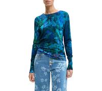 Desigual Damen Suecia Sweatshirt, grün, XL