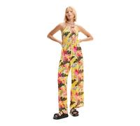 Desigual Damen Swim_Jumpsuit Tropical One Piece Swimsuit, Gelb, L EU
