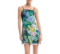 Desigual Damen Trekking Kleid, grün, Medium