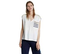 Desigual Damen Ts_Verona T-Shirt, Weiß (Crudo 1001), X-Small (Herstellergröße: XS)