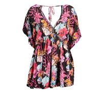 Desigual Damen Vest_Angelina berwurf f r Schwimmbekleidung, Schwarz, XL EU