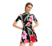 Desigual Damen Vest_boston Dress, Schwarz, XL EU