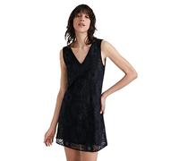 Desigual Damen Vest_hamburgo L ssiges Kleid, Schwarz, M EU