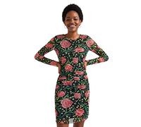 Desigual Damen Vest_roiane Casual Dress, Schwarz, L EU