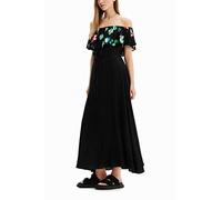 Desigual Damenkleid Vest_susan 2000 Dress Schwarz Größe S