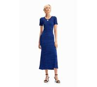 Desigual Damen Vest_Tira Dress, Blau, XL EU