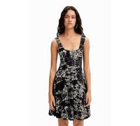 Desigual Damen Vest_tually Dress, Schwarz, XL EU