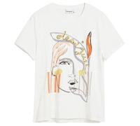 Desigual Damen Vilma T-Shirt, weiß, X-Large