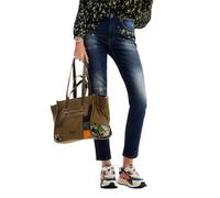 Desigual Damen Woman Denim Long Trouser Jeans, Blau, 34 EU