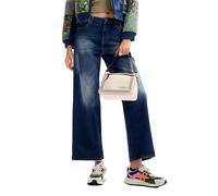 Desigual Damen Woman Denim Long Trouser Jeans, Blau, 40 EU