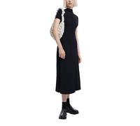 Desigual Damen Woman Knit Short Sleeve Dress, Schwarz, S EU