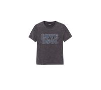 Desigual Damen Woman Knit Short Sleeve T-Shirt, Schwarz, M EU