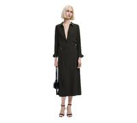 Desigual Damen Woman Woven Long Sleeve Dress, Grün, M EU