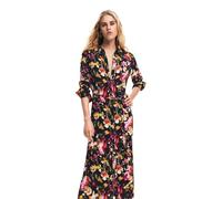 Desigual Damen Woman Woven Long Sleeve Dress, Rot, L EU