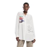 Desigual Damen Woman Woven Shirt Long Sleeve Blouse