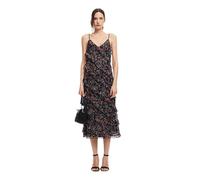 Desigual Damen Woman Woven Straps Dress, Schwarz, M EU